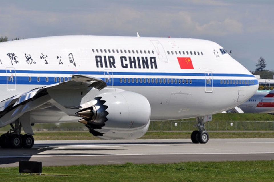 Air China restarts Gatwick-Beijing flights
