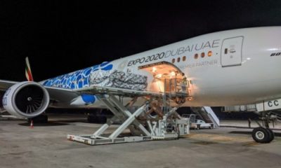 Emirates has set up a humanitarian airbridge between Dubai and India to transport urgent medical and relief items,
