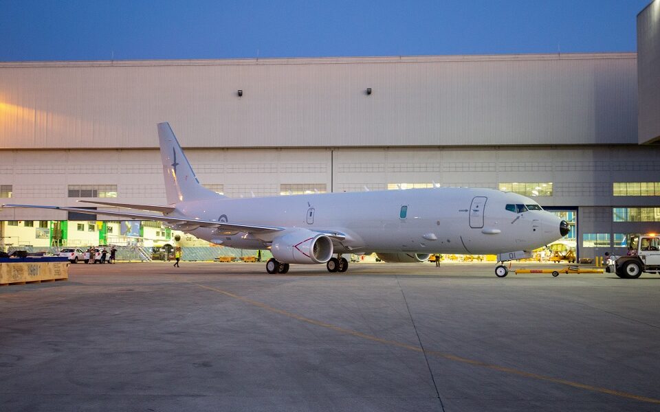 New Zealand’s First Boeing P-8A Poseidon Rolls Out of Paint Shop