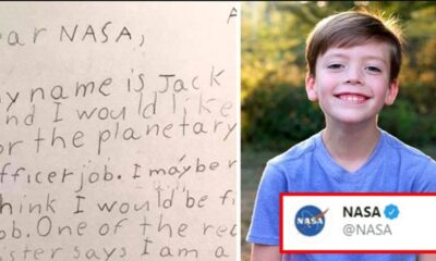 9 years child applies for a job at NASA here is how NASA replied