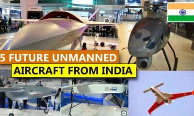 India is currently developing 5 UAVs that it plans to use in the future.