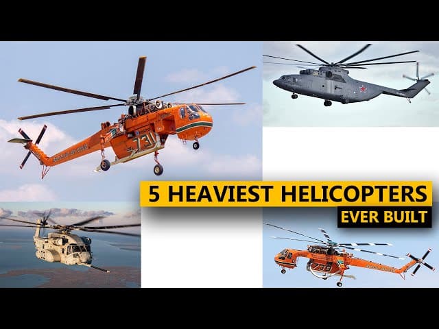 World's Top 5 largest helicopters ever built