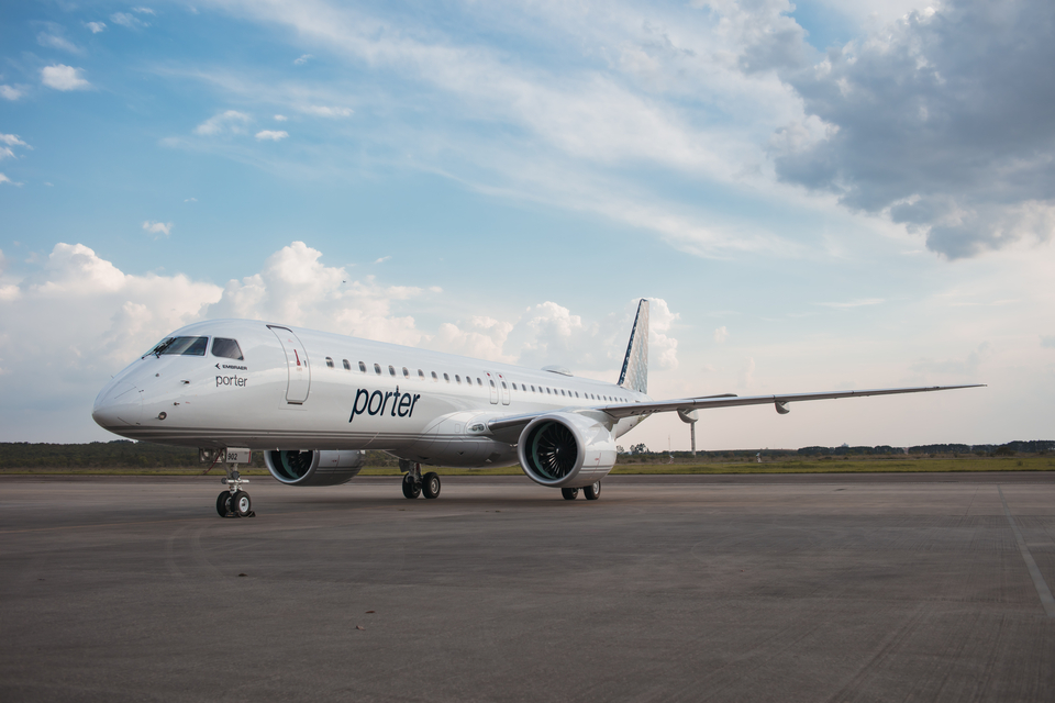 Embraer gets new order from Porter Airlines for 25 jets